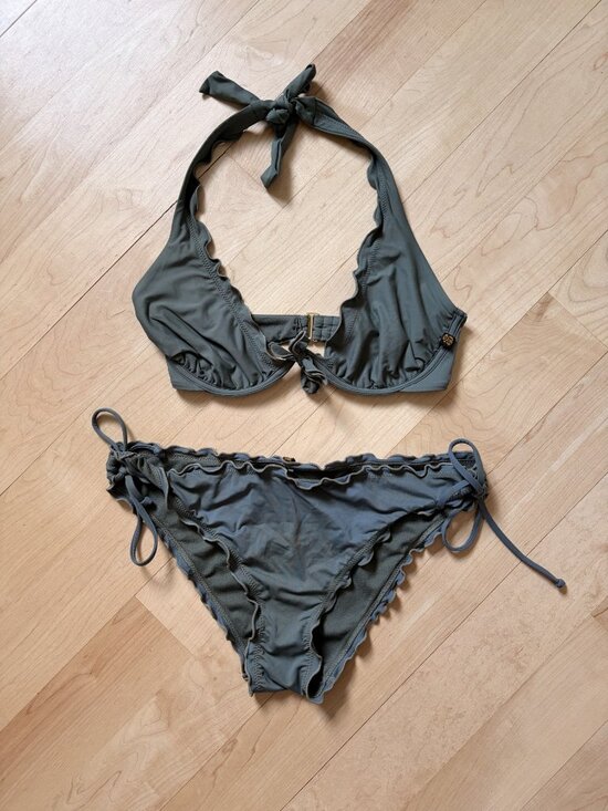 La Vie En Rose Other - Dark Green two-piece bikini - la Vie en Rose